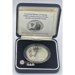 Malta 1999 The Death Of Mattia Preti Silver Proof coin WORLD COINS