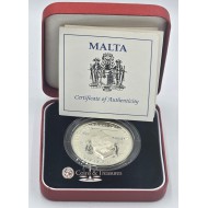 Malta 1998 Central Bank 30th Anniversary Silver Proof coin