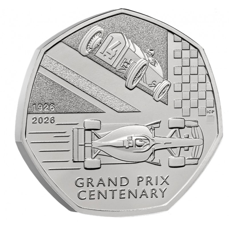 UK 100 Years of the Grand Prix in Britain 2026 Coin in Blister WORLD COINS