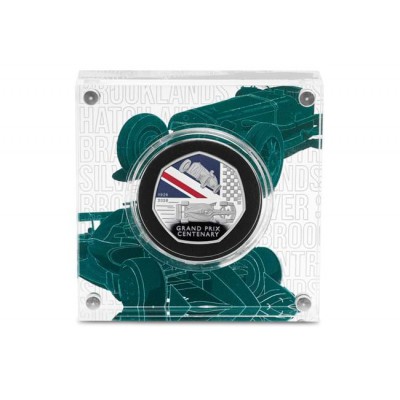 UK 2026 Grand Prix Centenary Silver Proof 50p coin