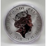 UK 2022 ENGLAND QUEENS BEAST COMPLETER 10 TROY OZ (311gr) SILVER BU GOLD AND SILVER BULLION