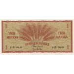 FINLAND 1 MARKKA 1963 IN UNC BANKNOTE p98 WORLD BANKNOTES