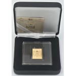 Tokelau Coin Bar 1/500 .999 Gold Da Vinci Vitruvian man GOLD AND SILVER BULLION
