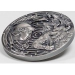THESEUS AND MINOTAUR 3 Oz Silver Coin 20$ Palau 2021 GOLD AND SILVER BULLION