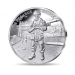 FRANCE D-DAY UK Forces silver coin Pegasus Bridge Proof 2024 WORLD COINS