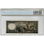 GREECE 50 Drachmas 1955 Banknote P191 UNC PCGS 63 WORLD BANKNOTES