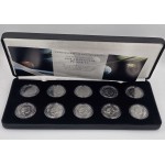 Cook Islands Solar System Planets set collection of 10 coins WORLD COINS