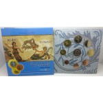 CYPRUS 2009 COMPLETE YEAR EURO SET IN COIN BLISTER WORLD COINS