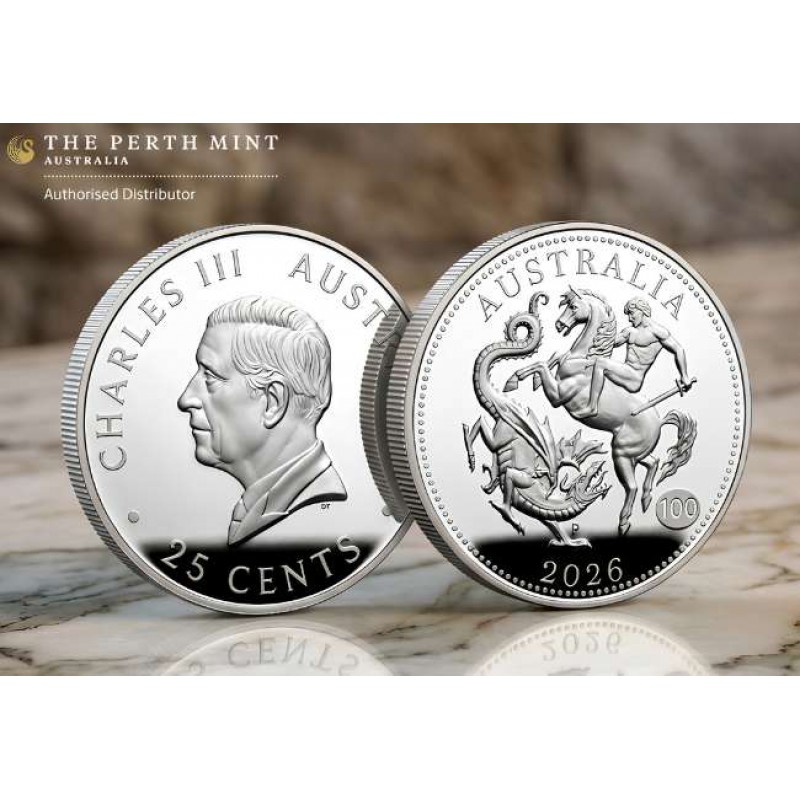Australia Sovereign 2026 Silver 999 Proof Coin GOLD AND SILVER BULLION