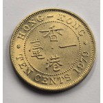 HONG KONG 1979 10 CENTS UNC COIN OF QEII WORLD COINS