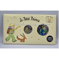 France The Little Prince Duo cardlet 10€ & 50€ silver coins 2026