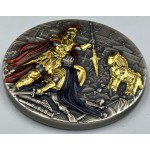 TROYA Greek mythology 2 Oz Silver Coin 5$ Niue 2024 GOLD AND SILVER BULLION