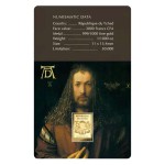 Self-Portrait Albrecht Durer 1/1000 Oz Gold Coin 3000 Francs GOLD AND SILVER BULLION