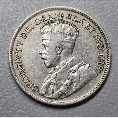 CYPRUS 9 SILVER PIASTRE COIN 1919 IN VF