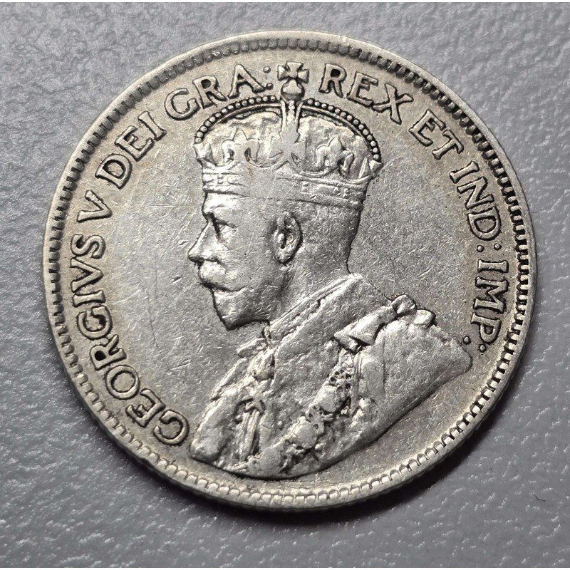 CYPRUS 9 SILVER PIASTRE COIN 1919 IN VF WORLD COINS