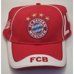 BAYERN MUNICH CAP RED OFICIAL HAT FOOTBALL SOCCER ADIDAS MULLER 25 ANTIQUES & OTHER COLLECTIBLES