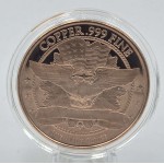 1 oz 999 Walking Liberty Dollar Fine Copper Round coin GOLD AND SILVER BULLION