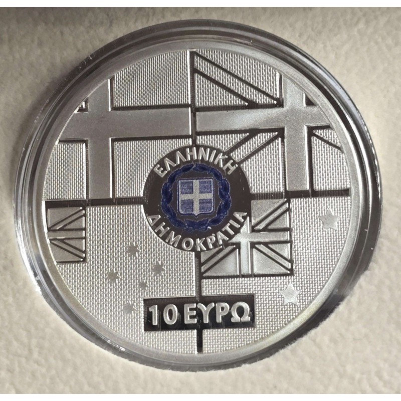 GREECE 2021 BATTLE OF CRETE SILVER PROOF COIN WORLD COINS