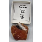 Orange Carnelian Gem Mineral crystal stone from India ANTIQUES & OTHER COLLECTIBLES