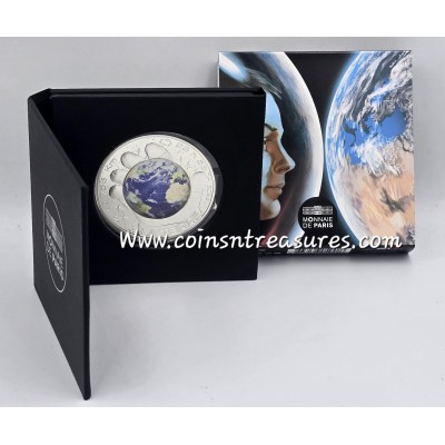 France Space Odyssey Thomas Pesquet 100€ Silver coin 2025