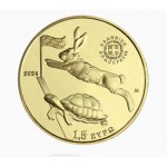 GREECE 2024 AESOPS MYTHS THE HARE AND THE TORTOISE COIN WORLD COINS