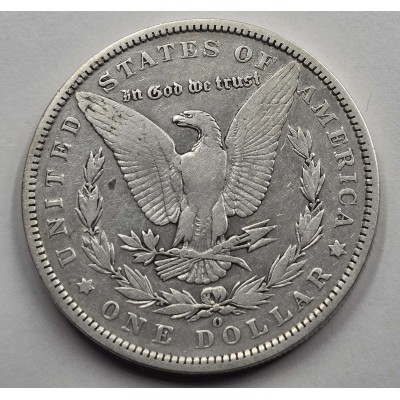 USA MORGAN SILVER DOLLAR COIN 1889 O