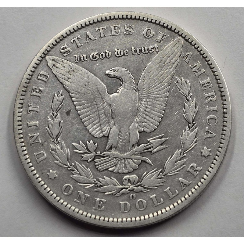 USA MORGAN SILVER DOLLAR COIN 1889 O WORLD COINS