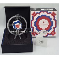 France 2026 Moulin Rouge Colored Shaped silver Proof coin