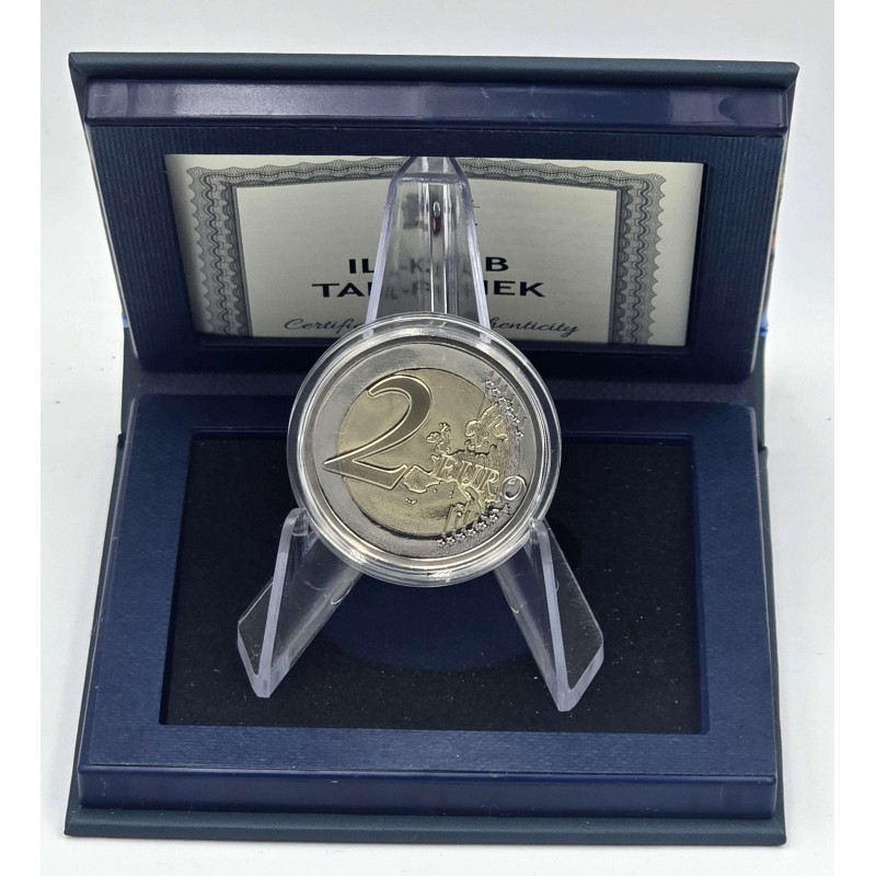 Malta 2026 Commemorative 2 Euro Pharaoh Hound PROOF coin WORLD COINS