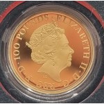 UK ENGLAND 2021 Queen's Beasts Completer 1 Ounce Gold Proof WORLD COINS