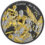 SIR LANCELOT Camelot Multimetal 1 Oz Silver Coin Niue 2024 GOLD AND SILVER BULLION