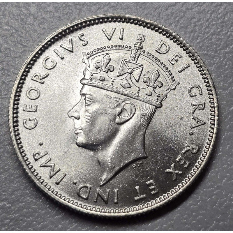 CYPRUS SILVER 9 PIASTRES COINS 1940 TOP UNC WORLD COINS
