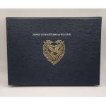 CYPRUS 1983 YEAR FIRST DECIMAL PROOF COIN SET IN LUXURY CASE WORLD COINS