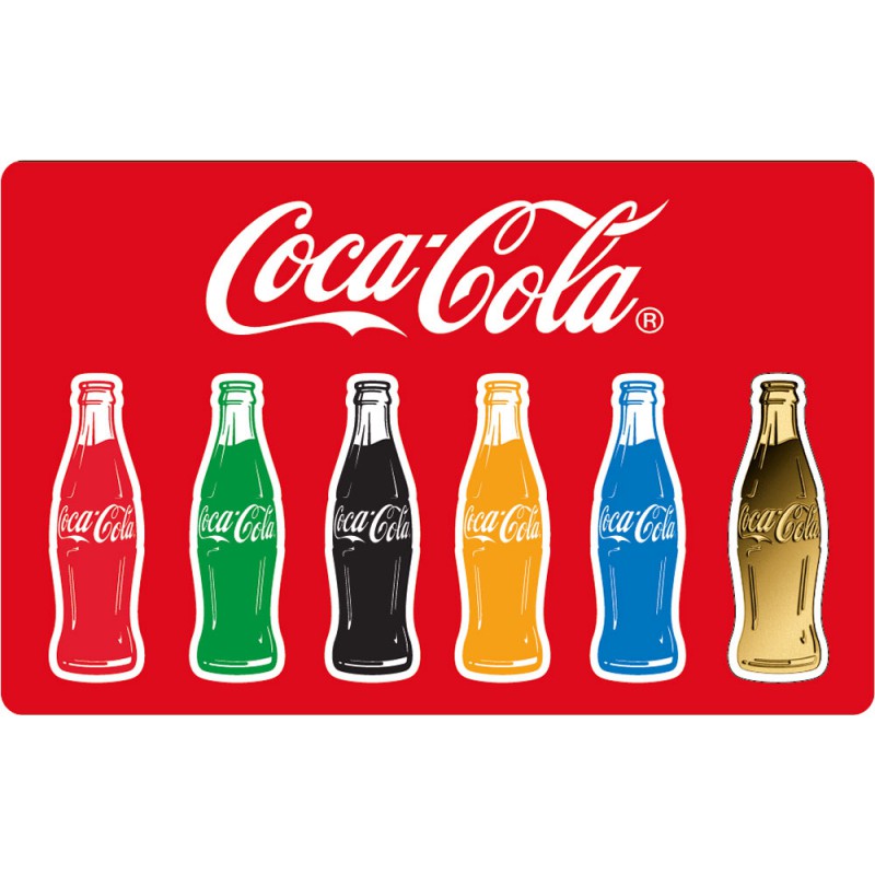 COCA COLA Bottle Shape 1/1000 Oz Gold Coin 3000 Francs Chad 2023 GOLD AND SILVER BULLION
