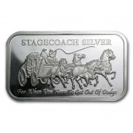 Stagecoach Fractional 1oz .999 4 x 1/4 oz Fine Silver Bar