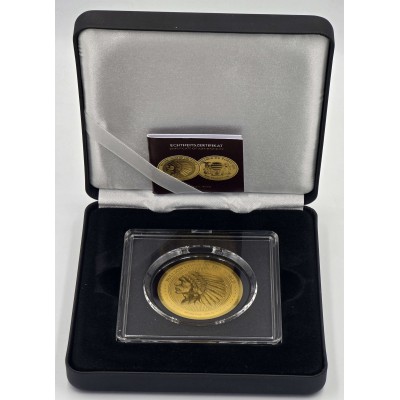Indian head bullion 1/200 Oz .999 Gold Coin 2025