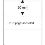 Banknote Album GRANDE with labelling Slipcase and Pages Incl. BLACK ACCESSORIES & SUPPLIES
