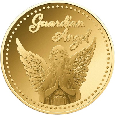 GUARDIAN ANGEL I 1/1000 Oz .999 Gold in Coin card 2023