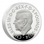 Great Engravers - Waterloo Medal 2 Oz UK silver proof Coin 2024 GOLD AND SILVER BULLION
