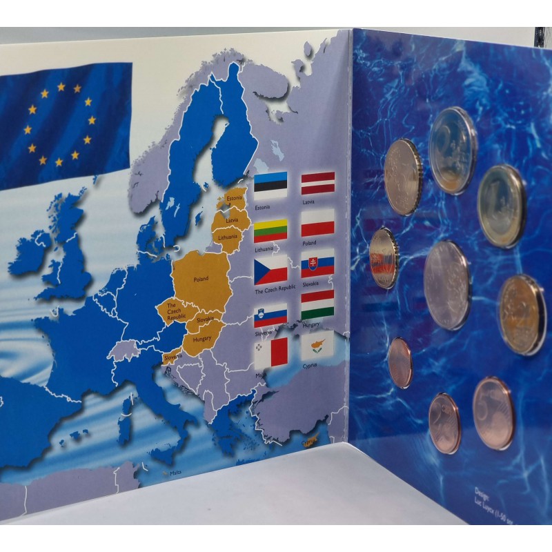 FINLAND 2004 YEAR COIN SET IN BLISTER RAHASARJA I WORLD COINS