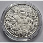 Mason Mint Poseidon Atlantis 1 oz Silver Round Coin GOLD AND SILVER BULLION