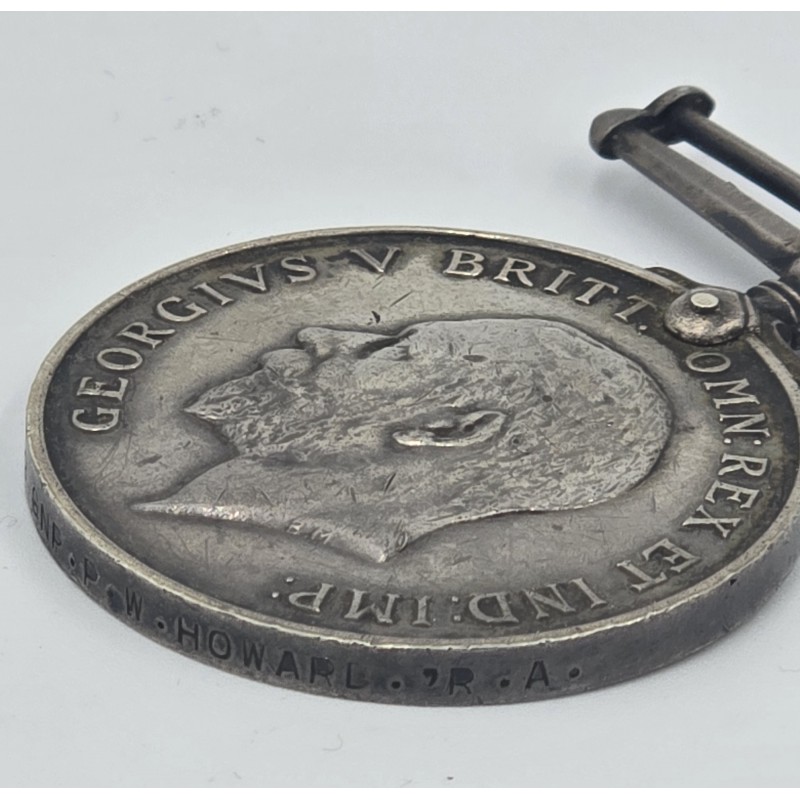GREAT BRITAIN UK SILVER WWI KGV 1914 - 1918 BRITISH WAR MEDAL ANTIQUES & OTHER COLLECTIBLES