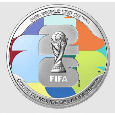 FIFA World Cup 2026 Canada We Are 26 Silver 1 oz. Coin