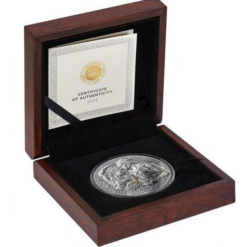 Perseus and Andromeda 2023 Great Greek Mythology 2 Oz Silver Coin GOLD AND SILVER BULLION