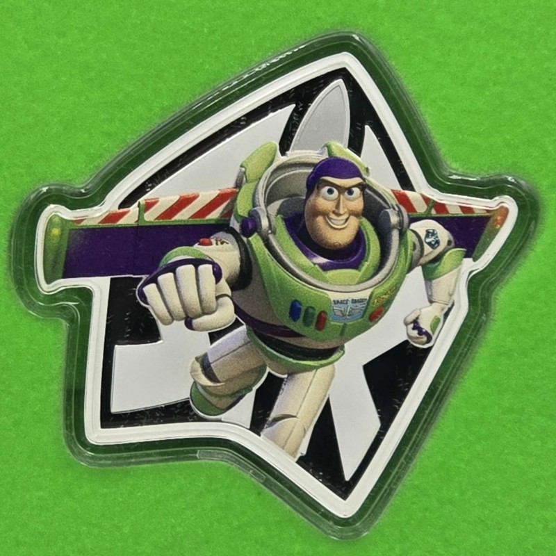 Disney Pixar 2025 Toy Story Buzz 1 oz Silver Proof coin GOLD AND SILVER BULLION