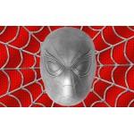 Fiji 2019 Marvel Spiderman Mask Shaped 2 oz Silver Coin GOLD AND SILVER BULLION