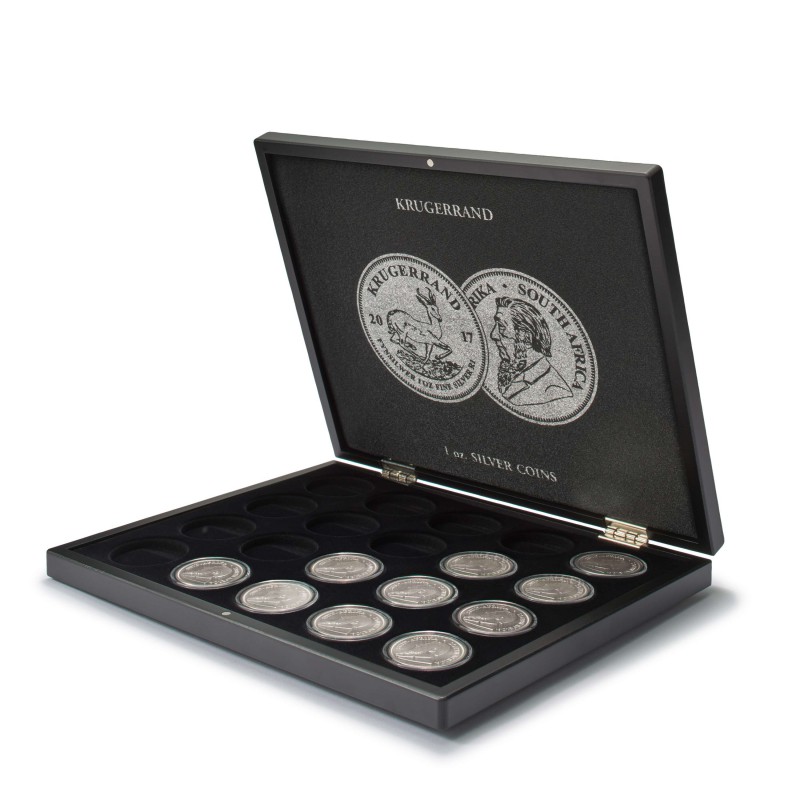 Volterra case for 20 silver coins South Africa Krugerrand in capsules ACCESSORIES & SUPPLIES