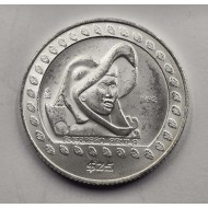 MEXICO UNC SILVER .999 COIN 25 PESOS 1992
