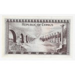 CYPRUS 1 POUND BANKNOTE 1961 IN CRISP UNC p39a WORLD BANKNOTES