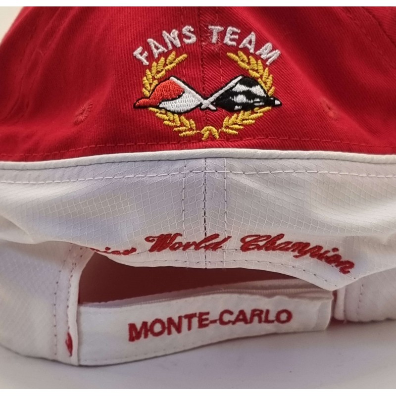 Monaco Grand Prix Hat Cap Red F1 Fans Team Junior World Champion ANTIQUES & OTHER COLLECTIBLES